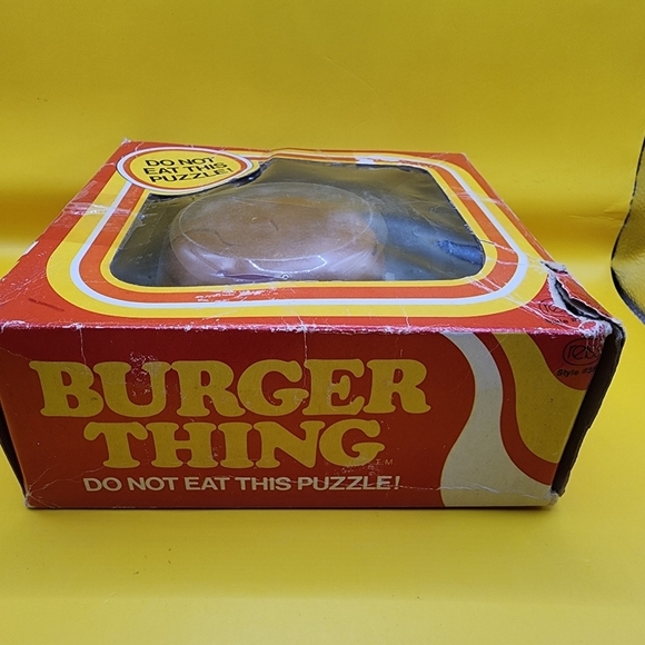 1977 Reiss Burger Thing Toy Puzzle Style 388 - Picture 3 of 7
